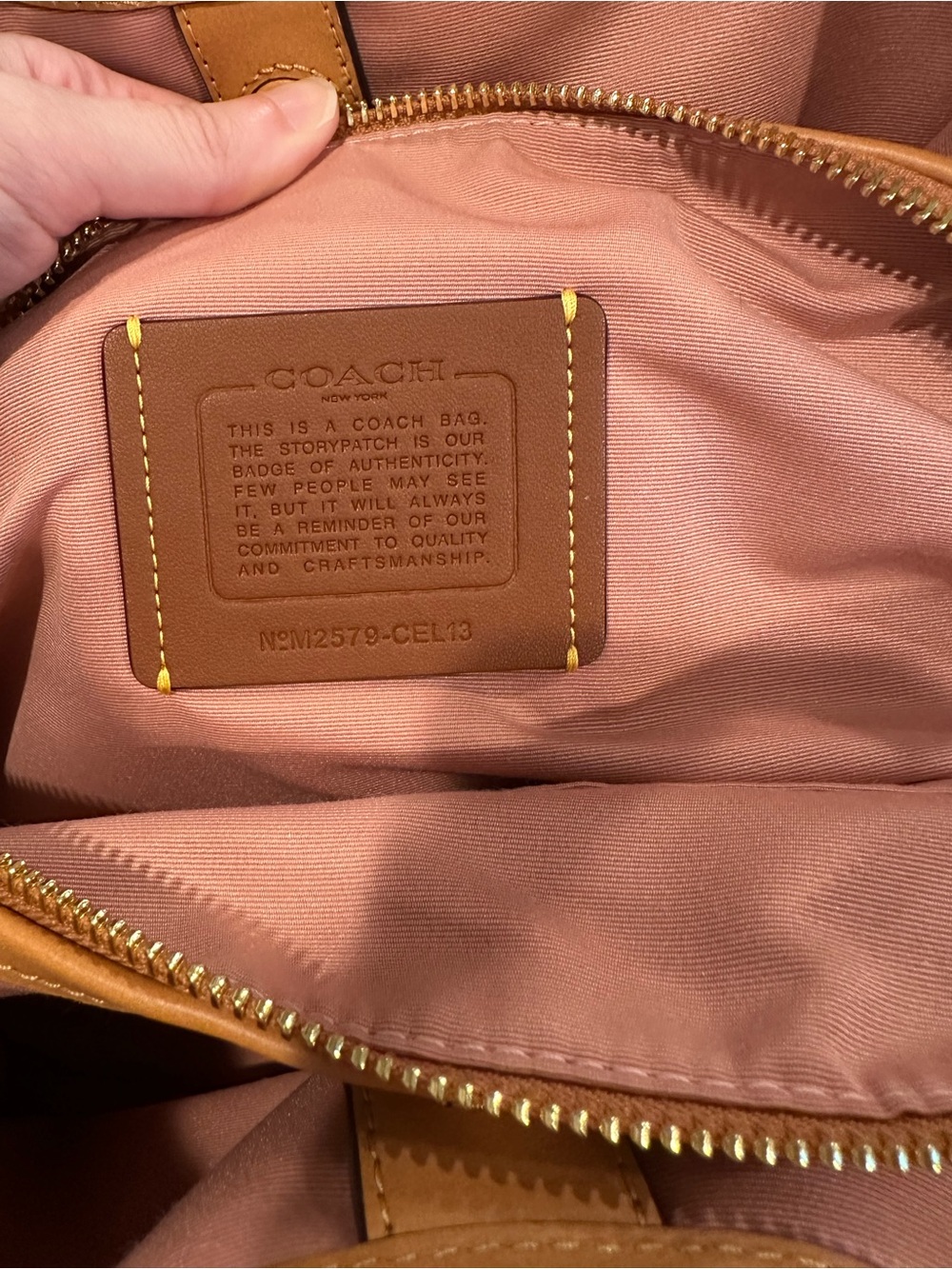 Coach Powder Pink Erin Bag - Picture 11 of 11